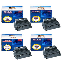 T3AZUR - Lot de 4 Toners génériques HP CC364A / HP 64A 