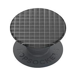 Popsockets PopGrip Design Grid pour Smartphone, Bague et Support Universel Noir PopGrip Design Grid pour Smartphone, Bague et Support Universel Popsockets Noir