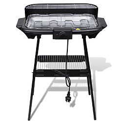 vidaXL Barbecue rectangulaire électrique de jardin