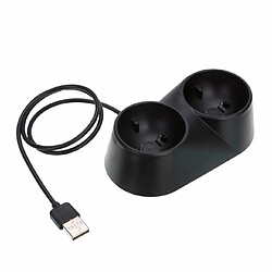Wewoo Support de station charge jeu d'accueil Dock USB Dual Charger pour PS4 PSVR Move Tool