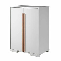 Paris Prix Armoire 2 Portes London 116cm Blanc 