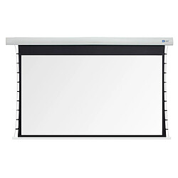 Celexon Écran de projection motorisé tensionné DELUXX Cinéma 243 x 136cm, 110"- 4k Pro Fibre MWHT