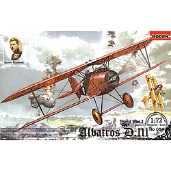 Roden Albatros DIII Oeffag S153 German Sesquiplane Fighter Airplane Model Kit