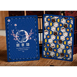 Acheter Universal Vélo Neko Poker Lucky Cat Deck Poker Magic Trucs Accessoires Magicien(Bleu)