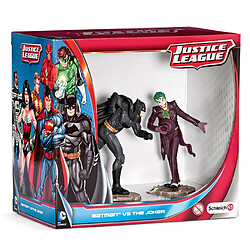 Schleich Figurines super héros : Justice League Scenery Pack : Batman contre le Joker 