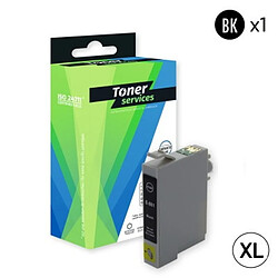 TONER SERVICES Compatible Epson Colibri Cartouche Noir C13T08014010 (T0801) 