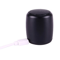 Wewoo Mini enceinte Bluetooth noir Mini haut-parleur Bluetooth, appel mains-libres de et ampère Photo Obturateur à distance Fonction TWS pas cher