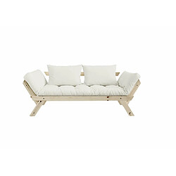 Inside 75 Banquette méridienne futon BEBOP pin naturel coloris naturel couchage 75*200 cm.