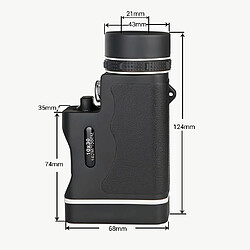 Avis Télescope Astronomique 10X Vision Nocturne Compact Avec Boussole Et Laser YONIS