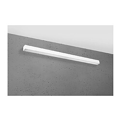 Luminaire Center Applique murale Pinne Aluminium blanc 1 ampoule 5,3cm