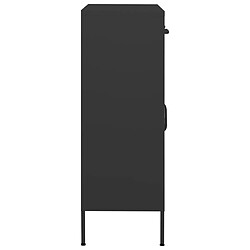 Avis vidaXL Armoire de rangement Anthracite 80x35x101,5 cm Acier