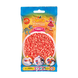 HAMA Perles rouge pastel