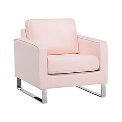 Beliani Fauteuil Rose VIND