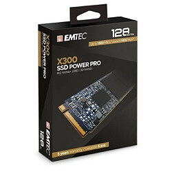 Emtec X300 M.2 128 Go PCI Express 3.0 3D NAND NVMe