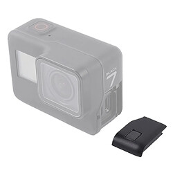 Wewoo Pièce de réparation du cache de porte d'interface latérale noire pour GoPro HERO7 noir 