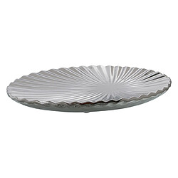 Centre de Table Alexandra House Living Argenté 33 x 22 x 4 cm 