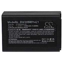 vhbw Batterie compatible avec CEM DT-9880, DT-9880M, DT-9881, DT-9881M, DT-9883M outil de mesure (1?200mAh, 7,4V, Li-ion)