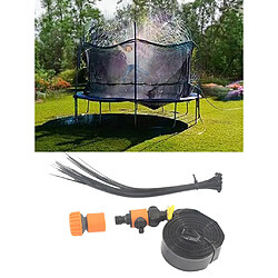 Trampoline Extérieur Arroseur Eau Jouer Arroseur Pour Enfants Jouet D'été Orange