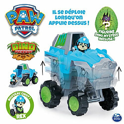 Ludendo Véhicule + Figurine Rex Dino Rescue Pat'Patrouille - Paw Patrol 