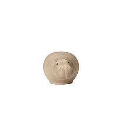 Woud Figurine Hibo - taupe - petit 