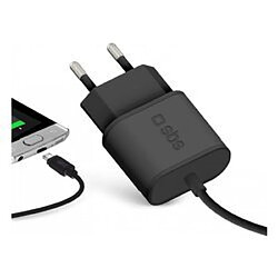 Caricabatterie universale Sbs Caricabatterie da viaggio da 2100 mAh Micro USB