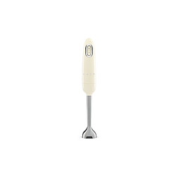 Smeg mixer creme pied inox bol annee 50/1 - hbf03creu - SMEG