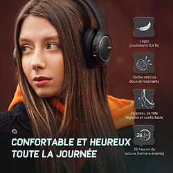 Acheter HECATE by Edifier G2BT Casque de jeu sans fil Bluetooth 5.2 avec pilote de 40 mm, casque léger à suppression de bruit avec cache - Noir