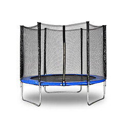 JARDIéco Trampoline Atlas Ø 2,44 m Bleu - Jardideco