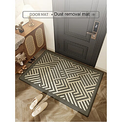 LUUCOZK Tapis de porte d'entrée antidérapants pour entrée intérieure - Motif 2-120x180cm