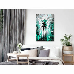 Paris Prix Tableau Imprimé Lovers in Colour Green 40 x 60 cm