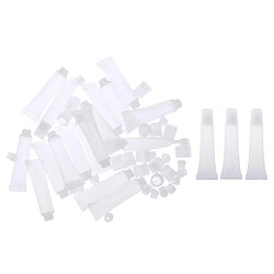 40pcs Tubes de de Brillant à Lèvres Clair Voyage Flacons de Bouteilles D'huile pour Les Lèvres Portables pas cher