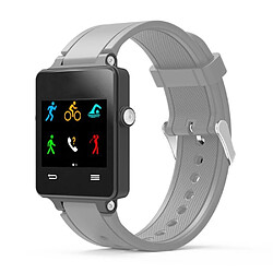 Bracelet en silicone gris pour votre Garmin Vivoactive Acetate