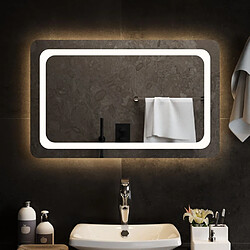 Maison Chic Miroir à LED,Miroir Lumineux LED pour salle de bain,Miroir decoration 80x50 cm -MN93292