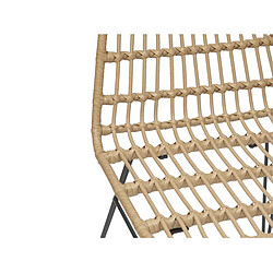 Chaise de jardin en résine tressée Lambada Sesame - Hespéride