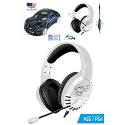 Spirit of Gamer Casque Gamer PRO-H3 PS4-PS5 PLAYSTATION prise jack POUR manette PlayStation + SOURIS PORSCHE DESIGN