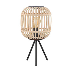 But Lampe H. 40 cm BORDESLEY Noir et bois