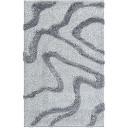 Hadorn Tapis shaggy 185x125 gris Thun Arbor