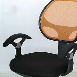 accoudoir de chaise couvre élastique protecteur pièce housse de bras de chaise noir 3 paires