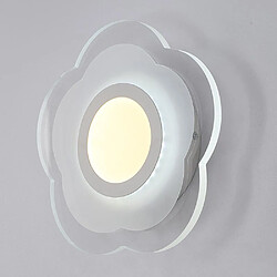 Universal Lampe murale de pétale 25cm LED Tri-Color Light 13W Ultra-mince Applique Murale