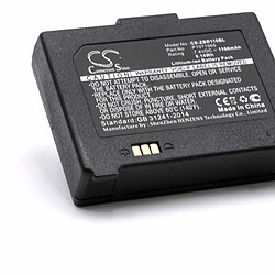 vhbw Li-Ion batterie 1100mAh (7.4V) pour imprimante photocopieur scanner imprimante à étiquette comme Zebra P1070125-008