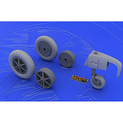 Bf 109E wheels for Eduard - 1:32e - Eduard Accessories