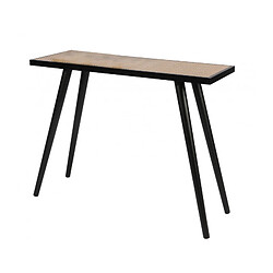 CONSOLE DECORE AVEC RANGEMENT 2 TIROIRS 100X29XH75CM+Urban Living