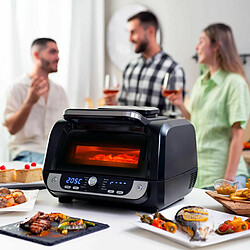 Acheter Friteuse à Air avec Gril, Accessoires et Livre de Recettes InnovaGoods Fryinn 12-in-1 6000 Noir Acier 3400 W 6 L