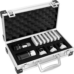 Omega Valise Omegon avec oculaires, filtres et lentilles de barlow Omegon