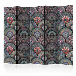 Paris Prix Paravent 5 Volets Oriental Kaleidoscope 172x225cm