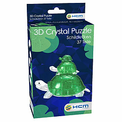 HCM Kinzel 59185 3D Crystal Puzzle Tortues Multicolore