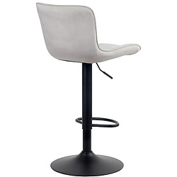 Non Tabouret de bar Linus velours pas cher