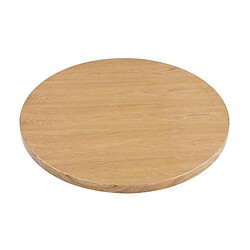 Avis Olympia Plateau de Table Rond Pré-Percé Coloris Frêne Naturel 600mm - Bolero