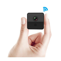 Mini caméra de surveillance infrarouge intelligente sans fil WIFI et DV, HD 1080P, Vision 120° nocturne, capteur de mouvement, carte micro SD 64GO