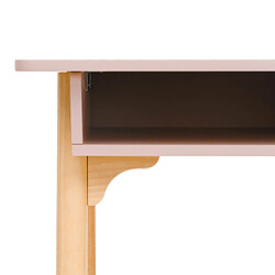 Acheter Mobili Rebecca Bureau pour enfants Rebecca Mobili Badal 70x90x50 MDF Pin Rose Marron